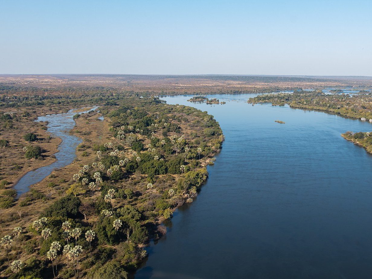 Rio Zambeze - maiores rios de Angola
