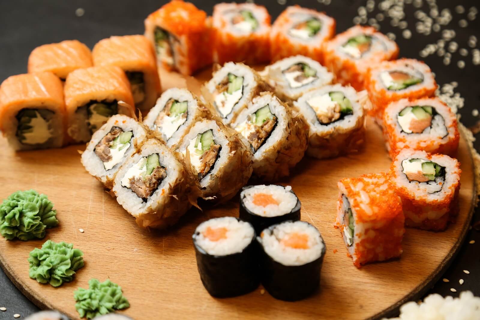 onde comer sushi em Luanda